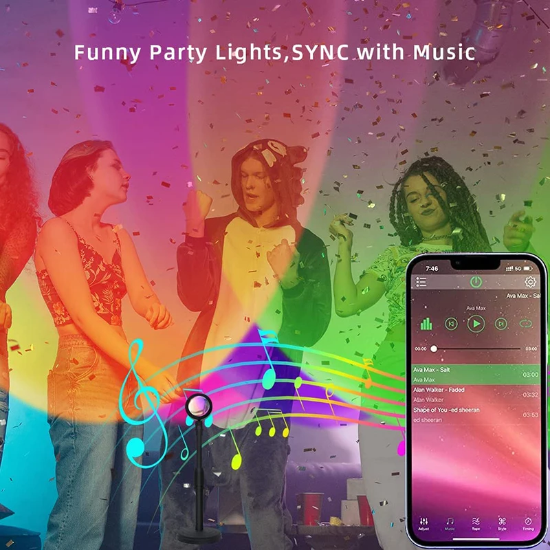 Inteligentna dioda LED lampa z – Home Decor Free App recenzja i cena