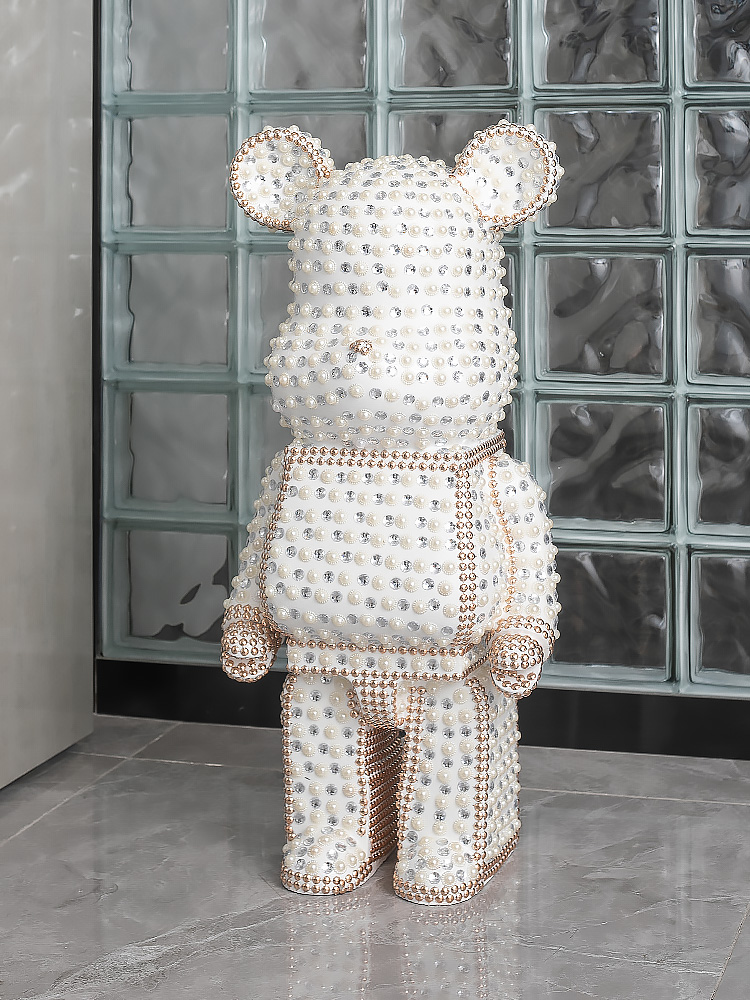 Cartoon Bear Ornament Home Dec – Home Decor Y2K recenzja i cena