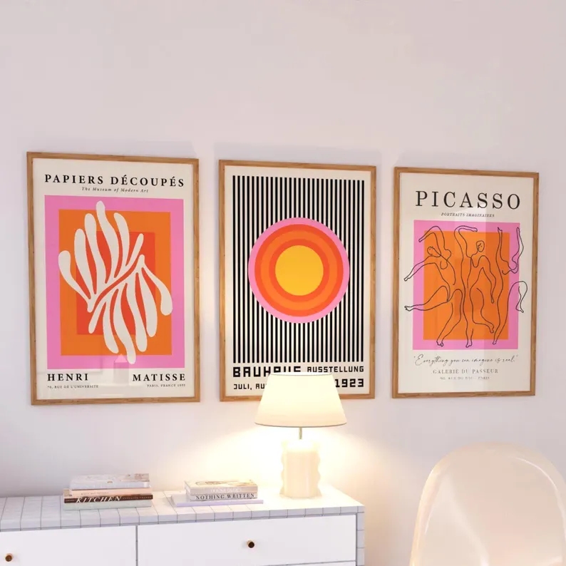3 szt. Nowoczesne pomarańczowe – Home Decor Theme recenzja i cena