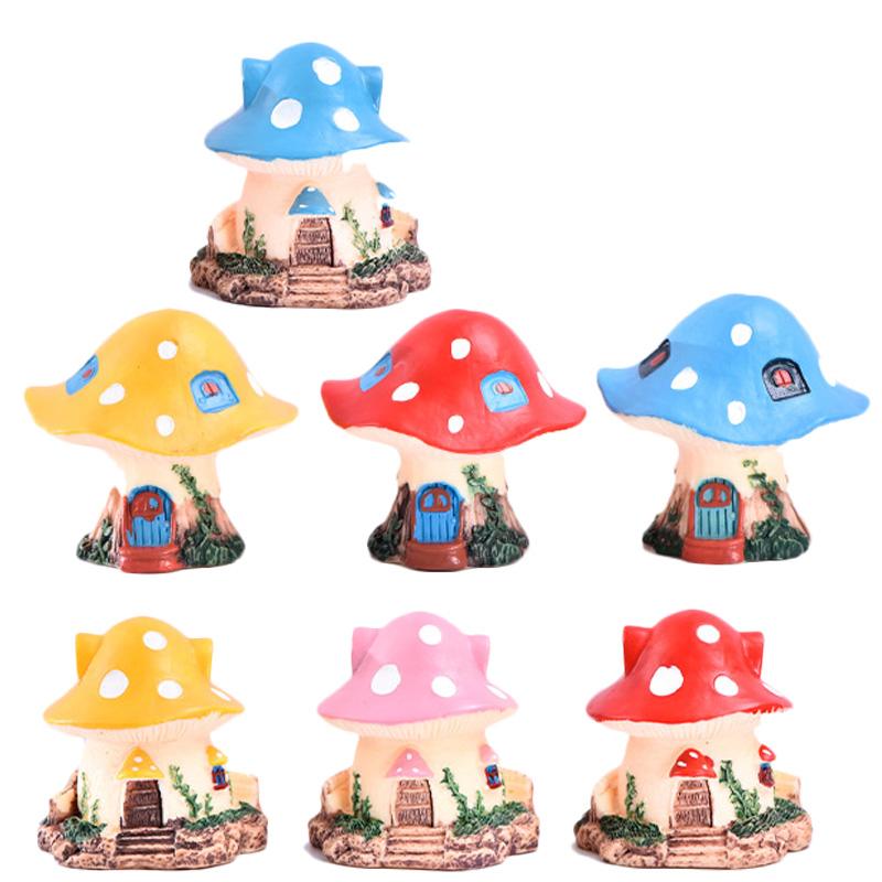 1PC Kawaii Garden Mini Mushroo – Home Decor Za recenzja i cena