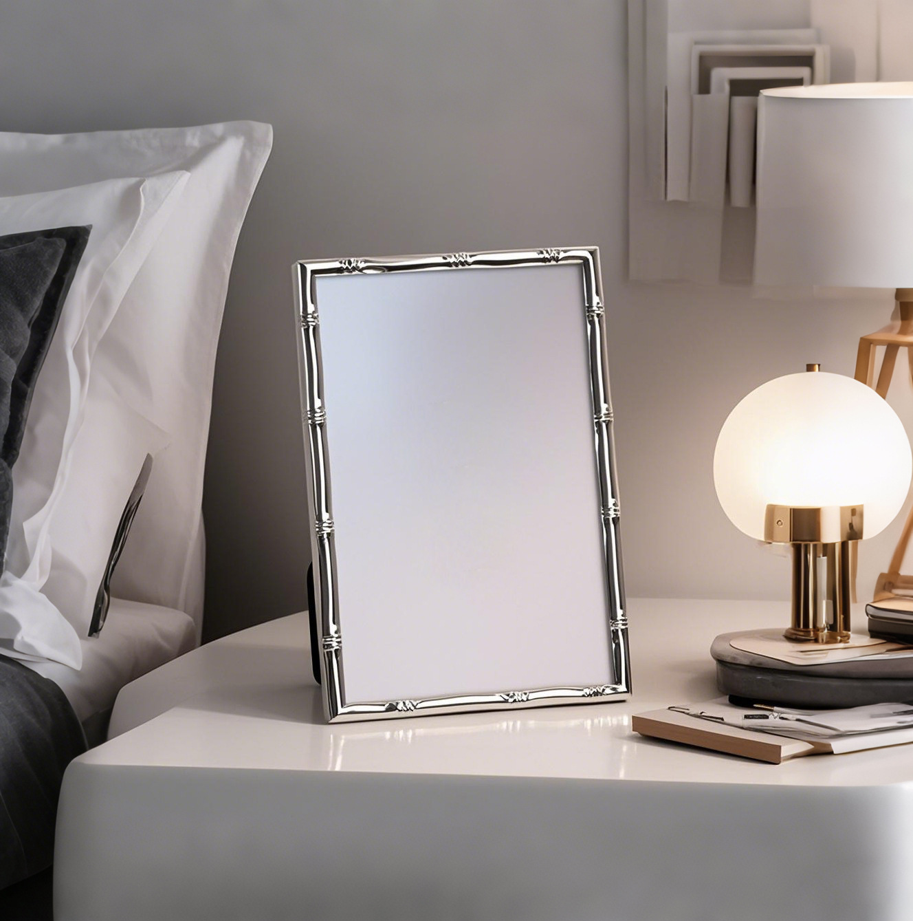Aluminiowa europejska ramka na – Bamboo Photo Frame recenzja i cena