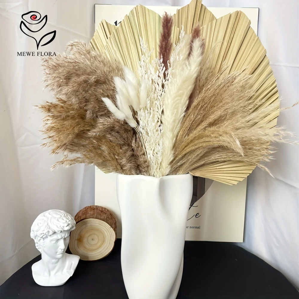 35Pcs Naturalna trawa pampasow – Pampas Grass Decor recenzja i cena