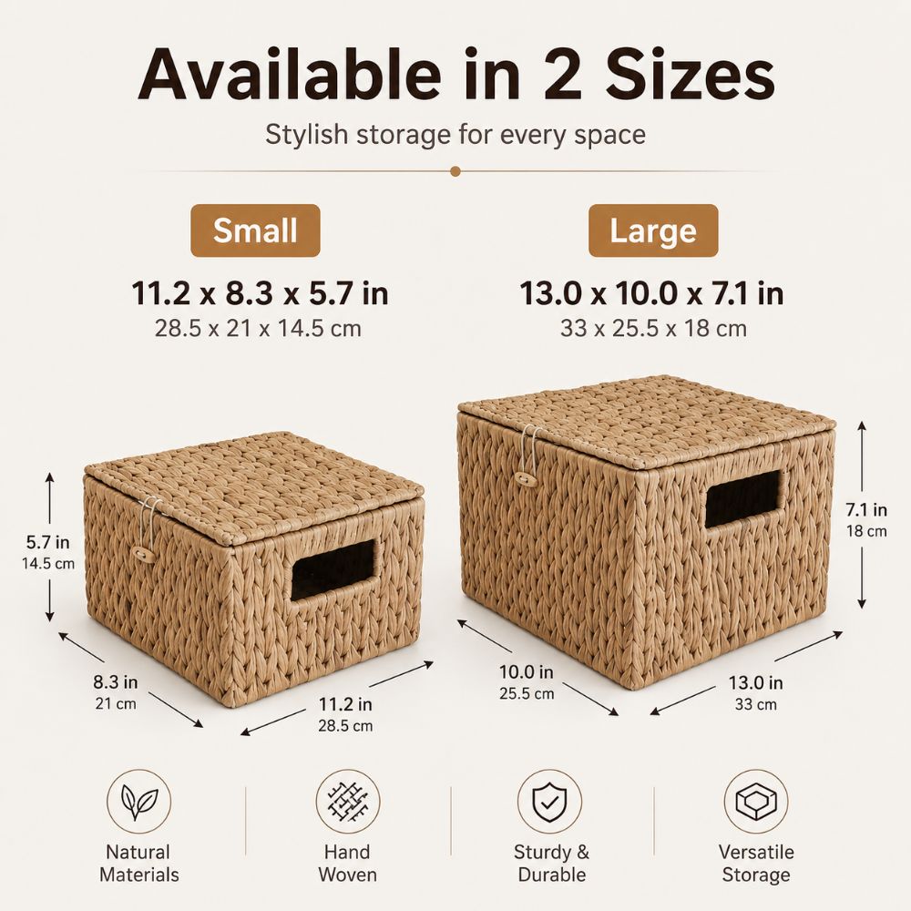 Prostokątny kosz do przechowyw – Rattan Plant Basket recenzja i cena