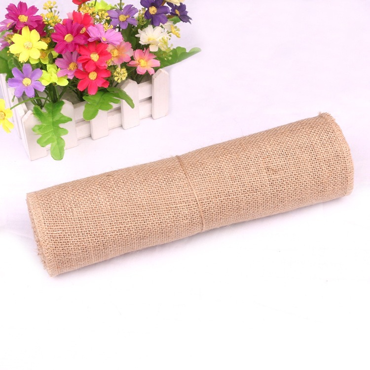 Tkanina lniana z juty naturaln – Linen Table Runner recenzja i cena