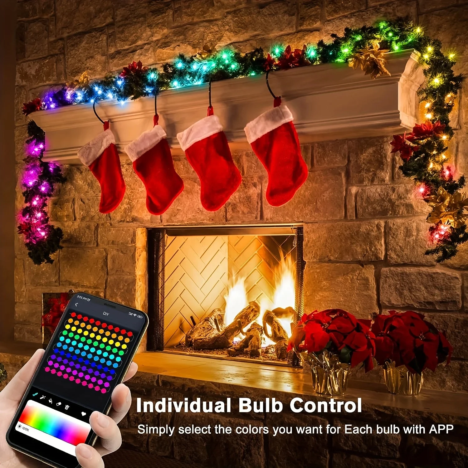 Wodoodporne lampki LED WS2812B – Home Decor Free App recenzja i cena
