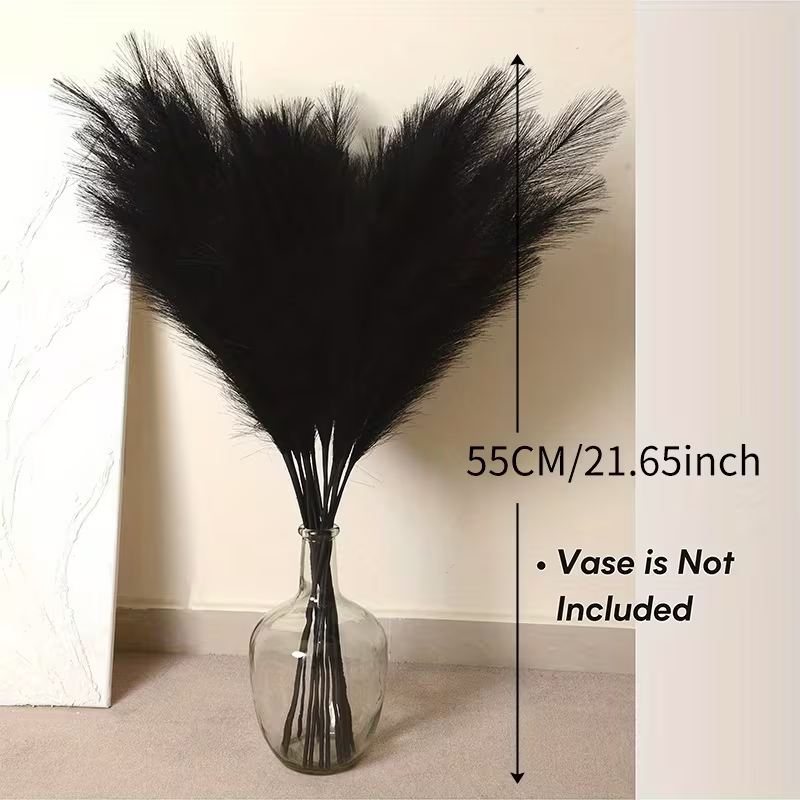 6 sztuk sztucznej trawy pampas – Pampas Grass Decor recenzja i cena
