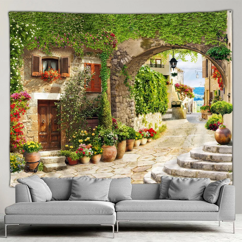 Ogrodowa plakat krajobraz śród – Home Decor Indonesia recenzja i cena