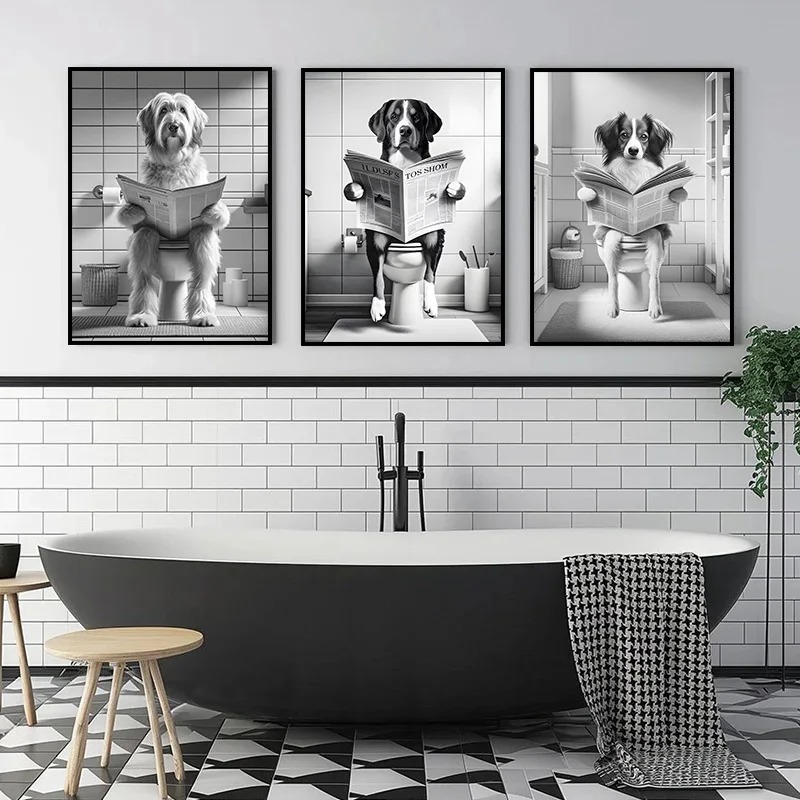 (1 szt. bez ramy) Zabawny obra – Home Decor Magazine recenzja i cena